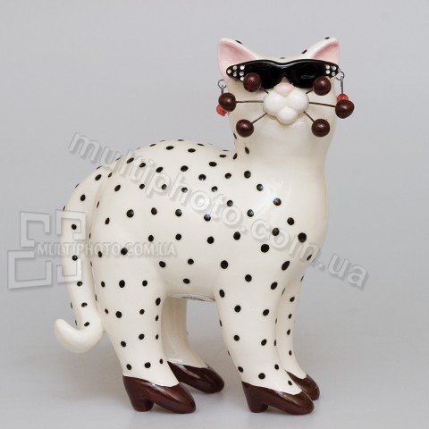 Фарфоровая статуэтка Pavone CMS кошка Шанелли 16 см