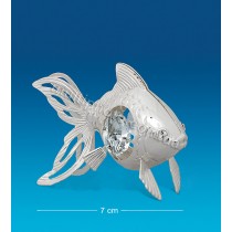 Серебристая фигурка AR-1262 Золотая рыбка