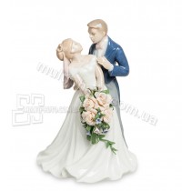 Фарфоровая статуэтка Pavone JP венчальный день 18 см