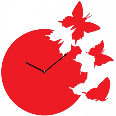 Часы настенные 3 Бабочки 1-0016