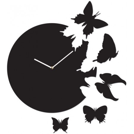 Часы настенные 5 Бабочек 1-0021