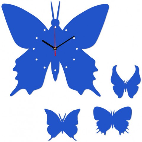 Часы настенные Бабочка 1-0051