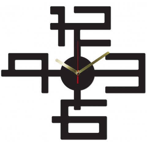 Часы настенные Китайские Цифры 1-0068