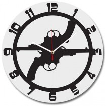 Часы настенные Револьвер 1-0108
