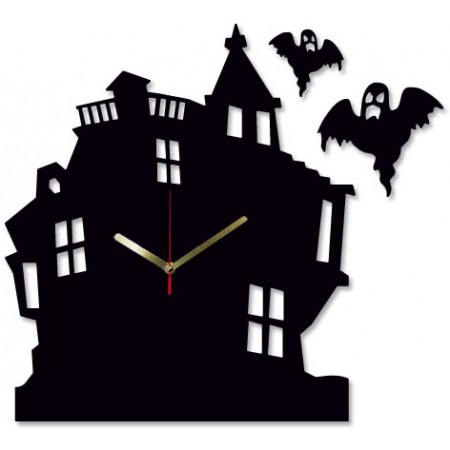 Часы настенные Дом с привидениями 1-0220