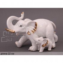 Декоративная статуэтка Слоны 22 см