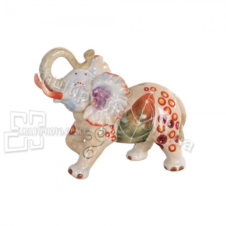 Керамическая статуэтка Слон мехенди 