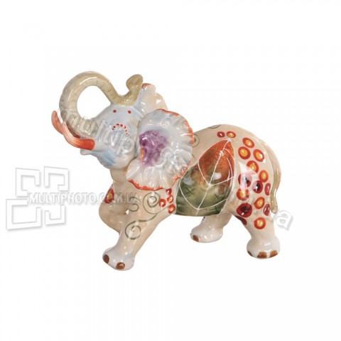 Керамическая статуэтка Слон мехенди 