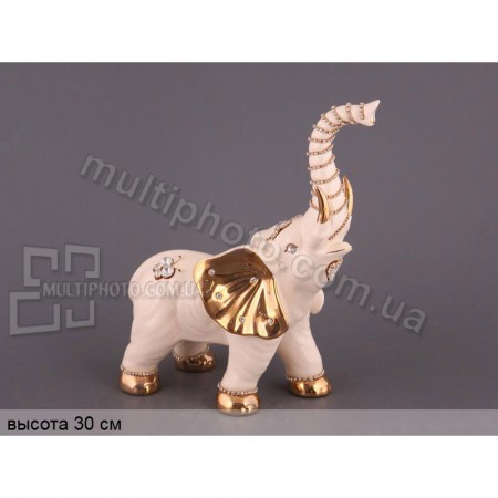 Фарфоровая декоративная фигурка Слон