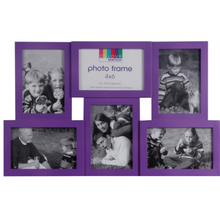 Мультирамка EVG BIN YD-47 MIX color Collage 6 violet