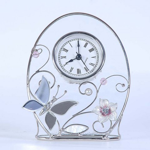 Часы колокольчики зеркальная бабочка 320-CK