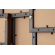 Мультирамка Роли на 7 фото Венге 48x43 см со Стеклом