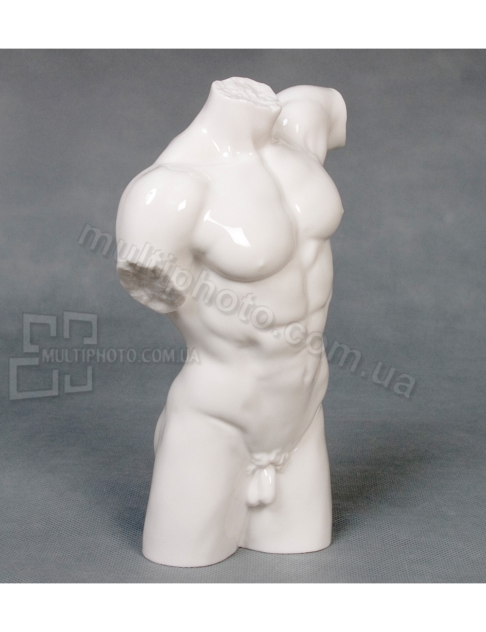 Фарфоровая статуэтка Unicorn Studio WS-102/2 Торс мужчины глазурь